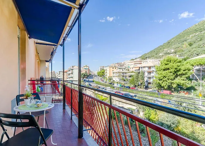 Guesthost - Retreat In Nervi -two Minutes From The Apartamento